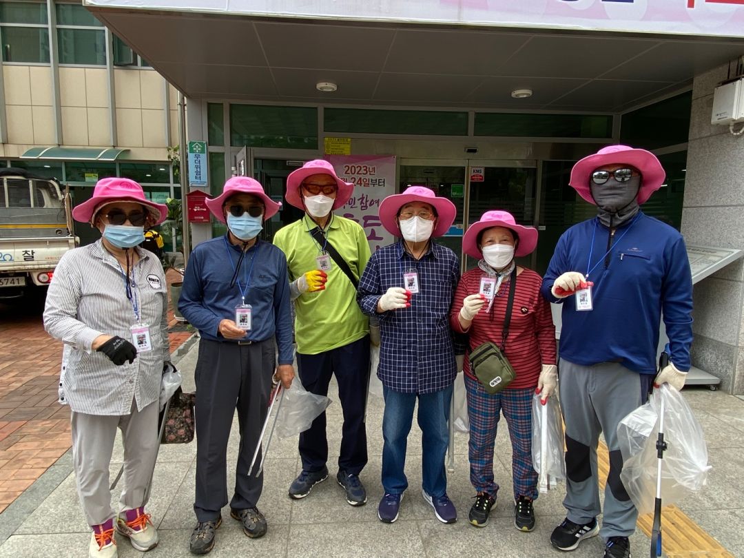 [노인일자리] 노인일자리 및 사회활동지원사업 우리동네 환경보안관 5월 현장모니터링