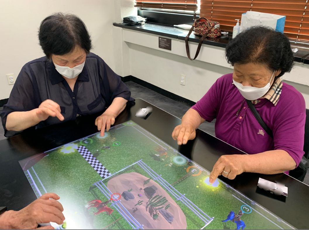 [기능회복] 스마트 여가활동 장비 해피테이블을 활용한 「스마트 브레인」 9회기 실시