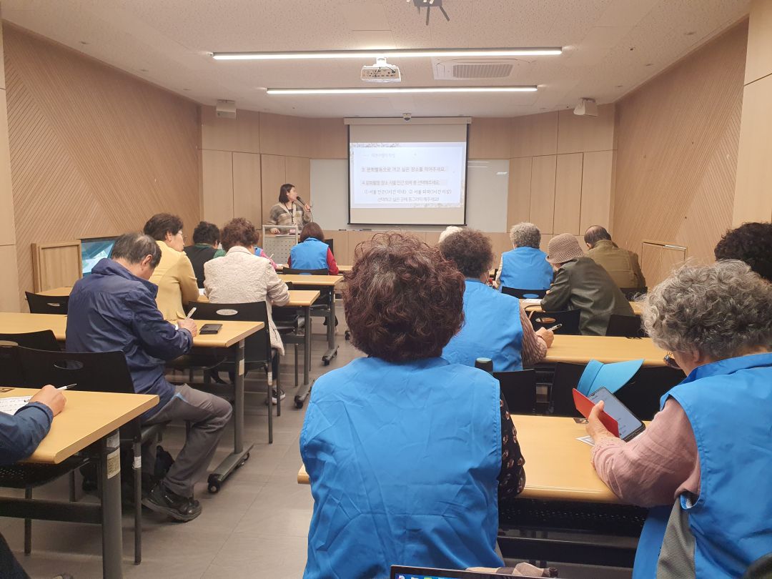 [노인일자리] 2024년 노인일자리 및 사회활동지원사업 꿈플래너 참여자 상반기 간담회 실시