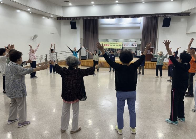 [건강생활] 허약예방프로그램 <소행성> 6회기 운동교육 진행