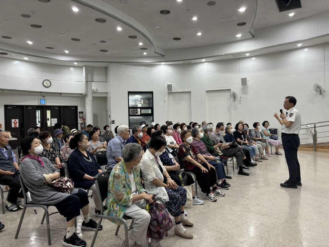 [평생교육] 하반기 선배시민 공개강좌 1회기 <교통사고예방교육> 교육 실시