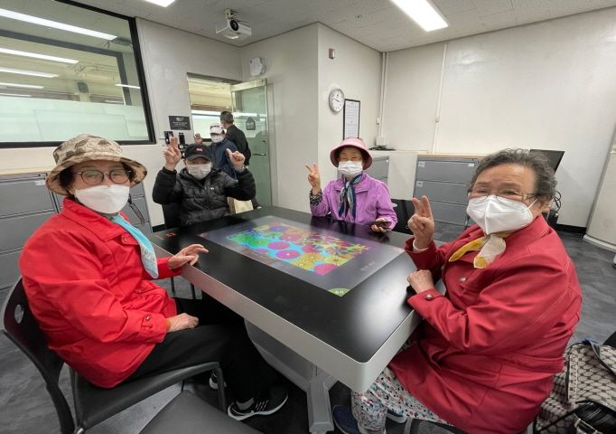 [기능회복] 스마트 여가 활동장비 해피테이블을 활용한 스마트브레인 프로그램 1주차