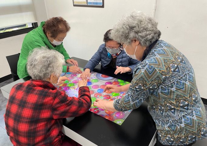 [기능회복] 스마트 여가 활동장비 해피테이블을 활용한 스마트브레인 프로그램 2주차